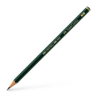 Олівець графітний 9000, 2B, Faber Castell 4005401190028 фото