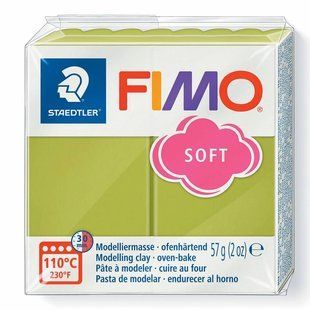 Пластика Soft, Фісташковий, 57г, Fimo 4007817151068 фото