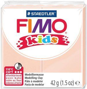 Пластика Fimo kids, Тілесна, 42г, Fimo 4007817805091 фото