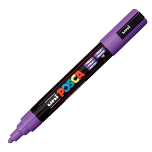 Маркер акриловий Uni Posca PC-5M 1,8-2,5 мм фіолетовий (PC5M48) 4902778916186 фото