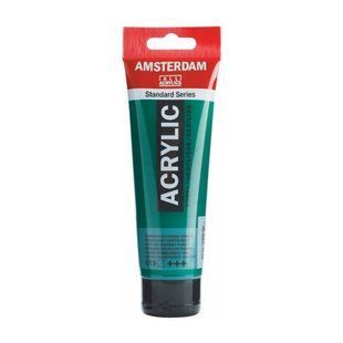 Фарба акрилова AMSTERDAM, (619) Перм. зелений темний, 120 мл, Royal Talens 8712079158507 фото