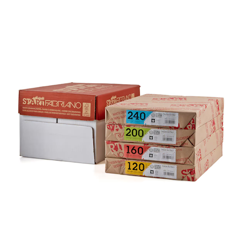 Папір ST'ART Drawing Paper, 50х65см, 240г/м2, FABRIANO 8001348211341 фото