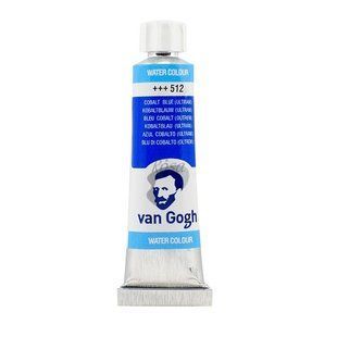 Фарба акварельна Van Gogh (512), Кобальт синій (ультрамарин), туба 10 мл, Royal Talens 8712079046668 фото