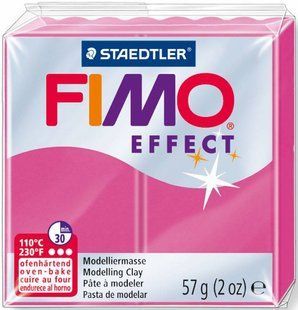 Пластика Effect, Рубіновий кварц, 57г, Fimo 4007817802267 фото