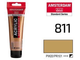 Фарба акрилова AMSTERDAM, (811) Бронзовий, 20 мл, Royal Talens 8712079348144 фото