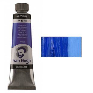 Фарба олійна ROYAL TALENS, van Gogh 200мл, (511) Кобальт синій 8712079326623 фото