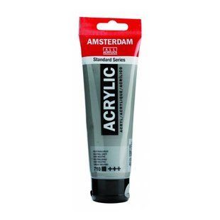 Фарба акрилова AMSTERDAM, (710) Сірий нейтральний, 120 мл, Royal Talens 8712079268336 фото