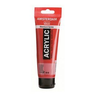 Фарба акрилова AMSTERDAM, (318) Карміновий, 120 мл, Royal Talens 8712079158224 фото