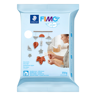 Пластика самозастигаюча Light, біла, 350 г, Fimo Air 4007817089170 фото