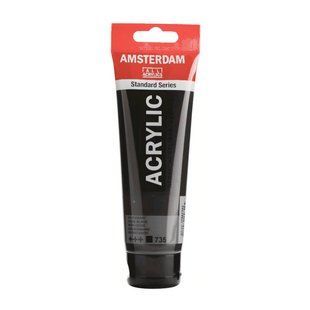 Фарба акрилова AMSTERDAM, (735) Окис чорний, 120 мл, Royal Talens 8712079158545 фото