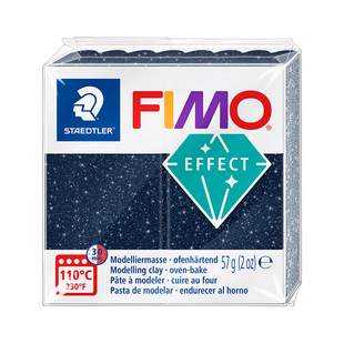 Пластика Effect, Синя галактика, 57г, Fimo 4007817096420 фото